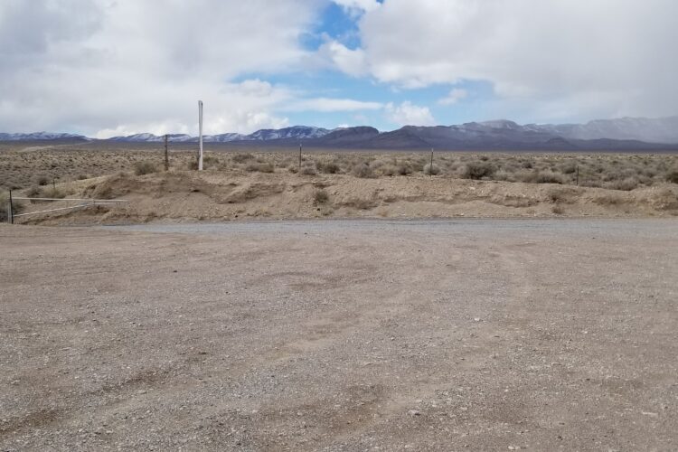 Parking lot at Alien Research Center, NV, USA