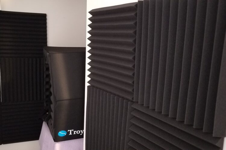 Audiobook recording studio.