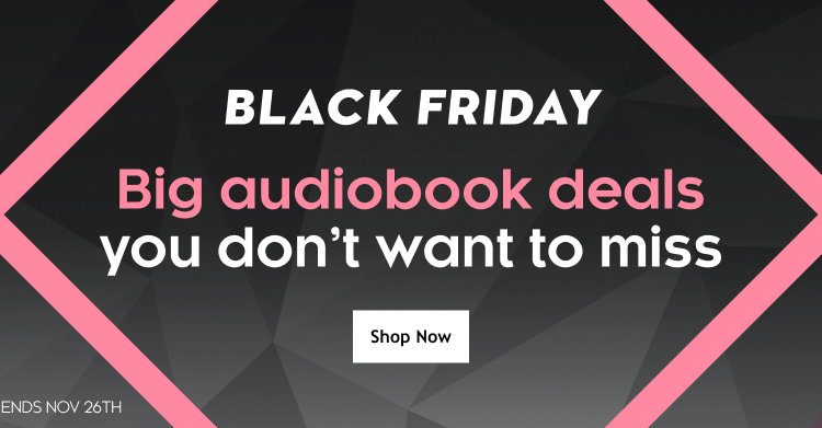 Kobo Black Friday Audiobook Sale banner